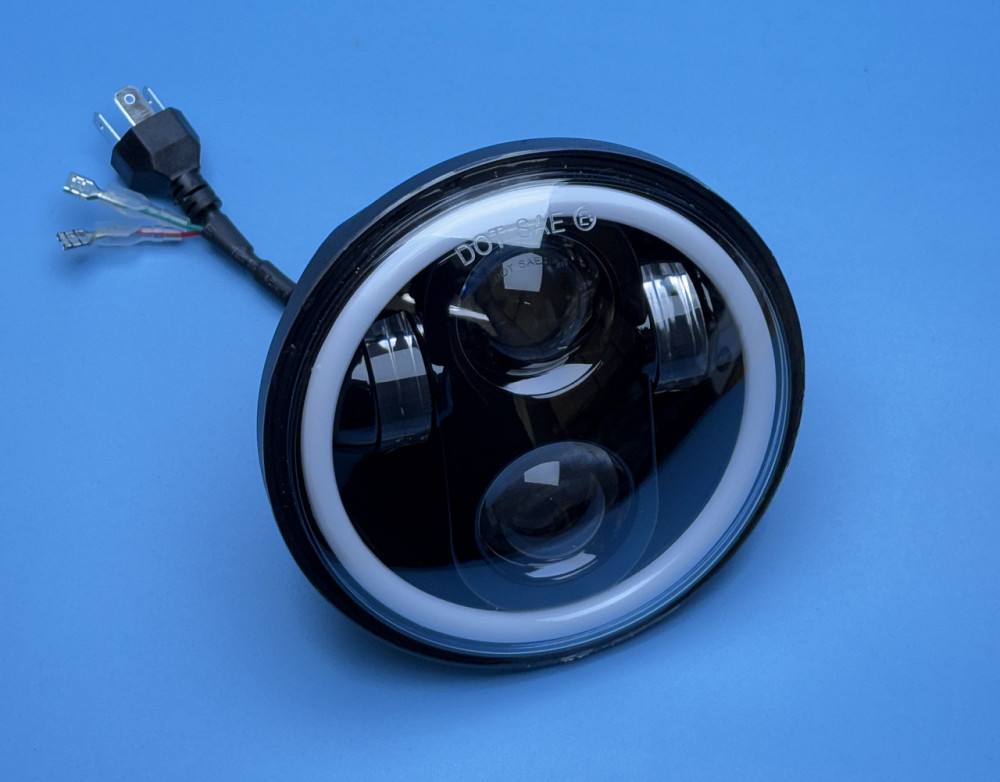 Фара для ВАЗ 2103 2106 12-24V светодиодная фара 2103 2106 5,75 inch Харків - фото 4