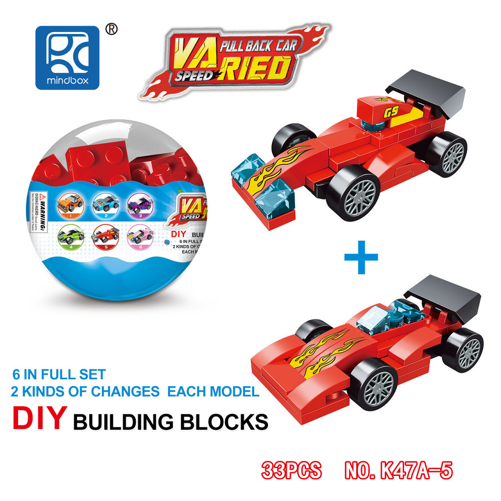 Конструктор Mindbox Гоночна машинка інерційна в асортименті (6764602) Київ - фото 4