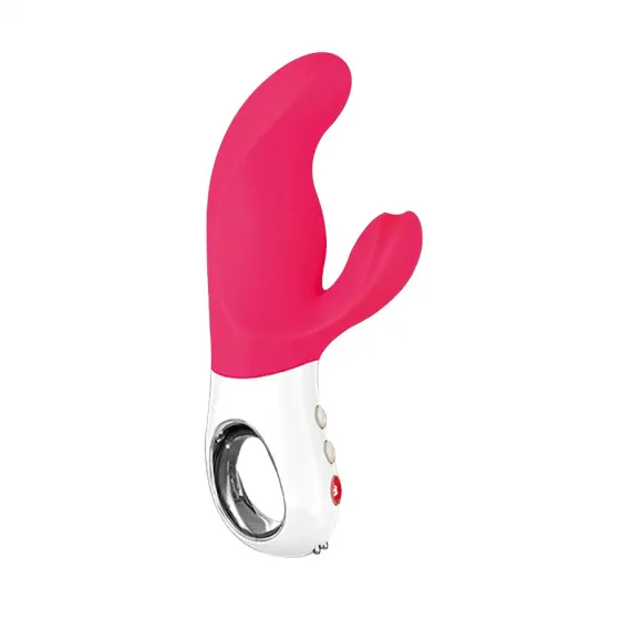 Вібратор-кролик Fun Factory MISS BI pink/white, 2 незалежні мотори, діаметр 4,2 см Львів