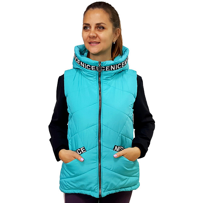 Жіноча безрукавка, подовжена, Жіночий демісезонний жилет Київ - фото 1