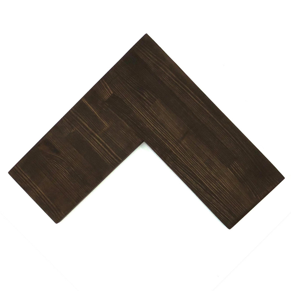 Угловая настенная полка 