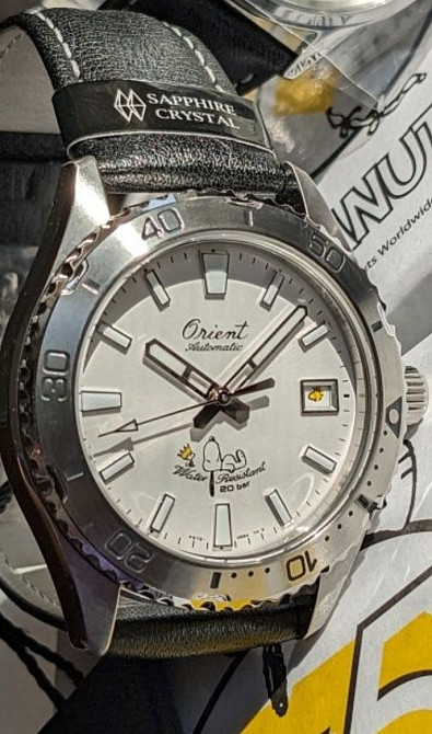 Годинник Orient x PEANUTS Mako40 RA-AC0Q08S Харків - фото 7