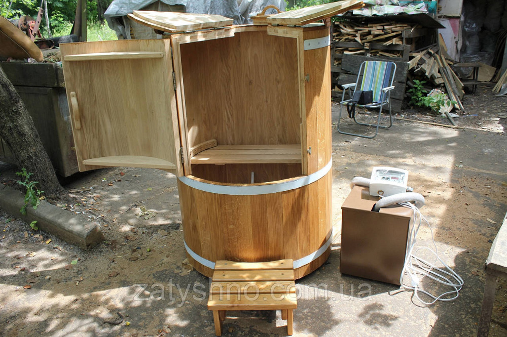 Фітобочка ля лазні 800мм дуб вільха Київ - фото 5