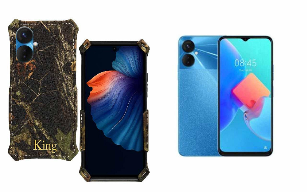 Бампер King для Tecno Spark 9 Pro (KH7n) , із посиленим корпусом, колір Дубок Київ - фото 1