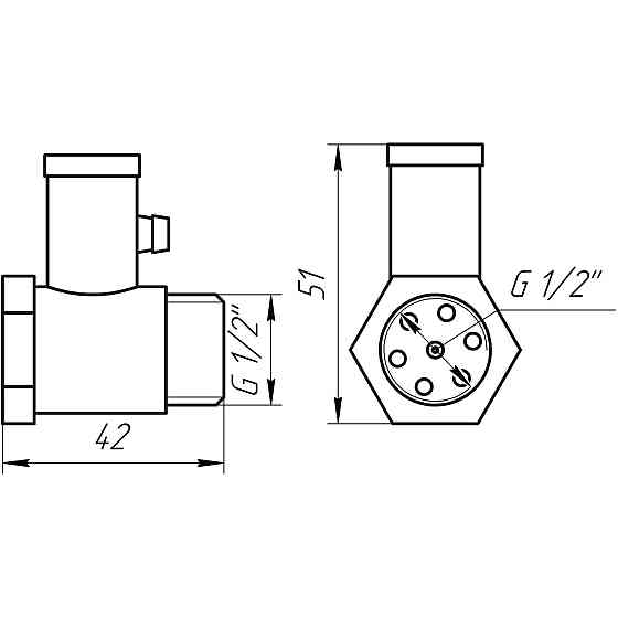 Клапан зворотній підривний 1/2″ HT158 Киев