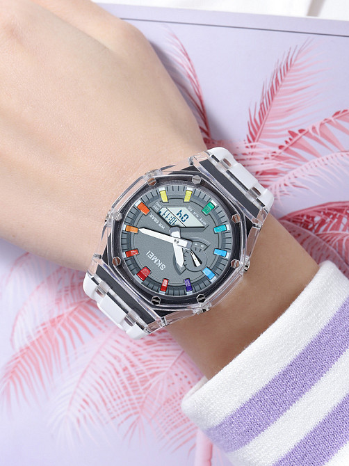 Skmei 2100WTGY White-Grey SALE SBR Киев - изображение 3