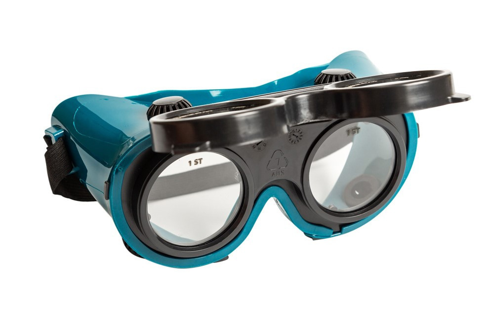 Окуляри для зварника закритого типу з відкидними лінзами і непрямою вентиляцією Sizam Vulcan Vision 2780-01 Рівне - фото 2