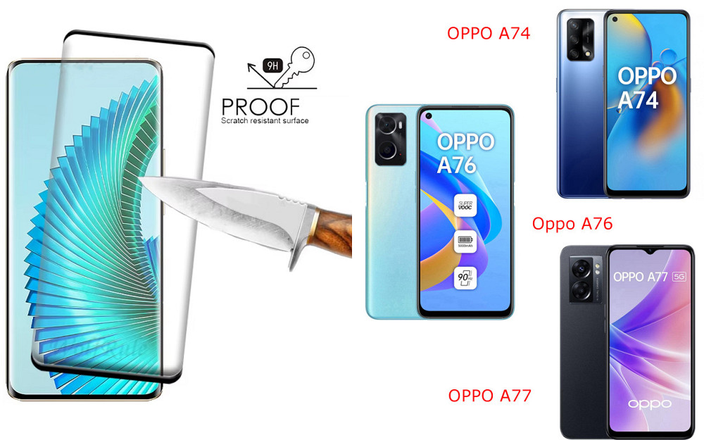 Захисне скло HyperGlass Pro для OPPO A74, Oppo A76, OPPO A77 – максимальна чутливість та захист Київ - фото 1