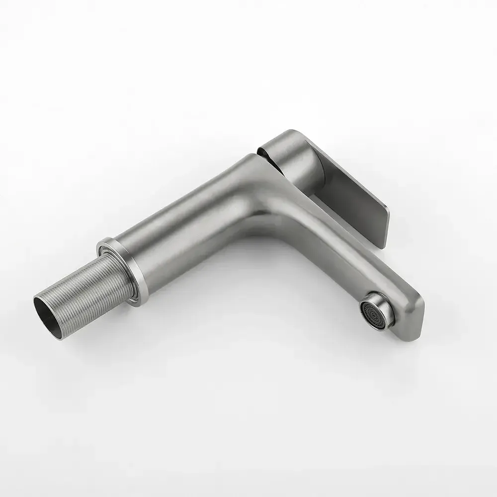 Змішувач для умивальника WEZER ROK1-05 сатин Київ - фото 6