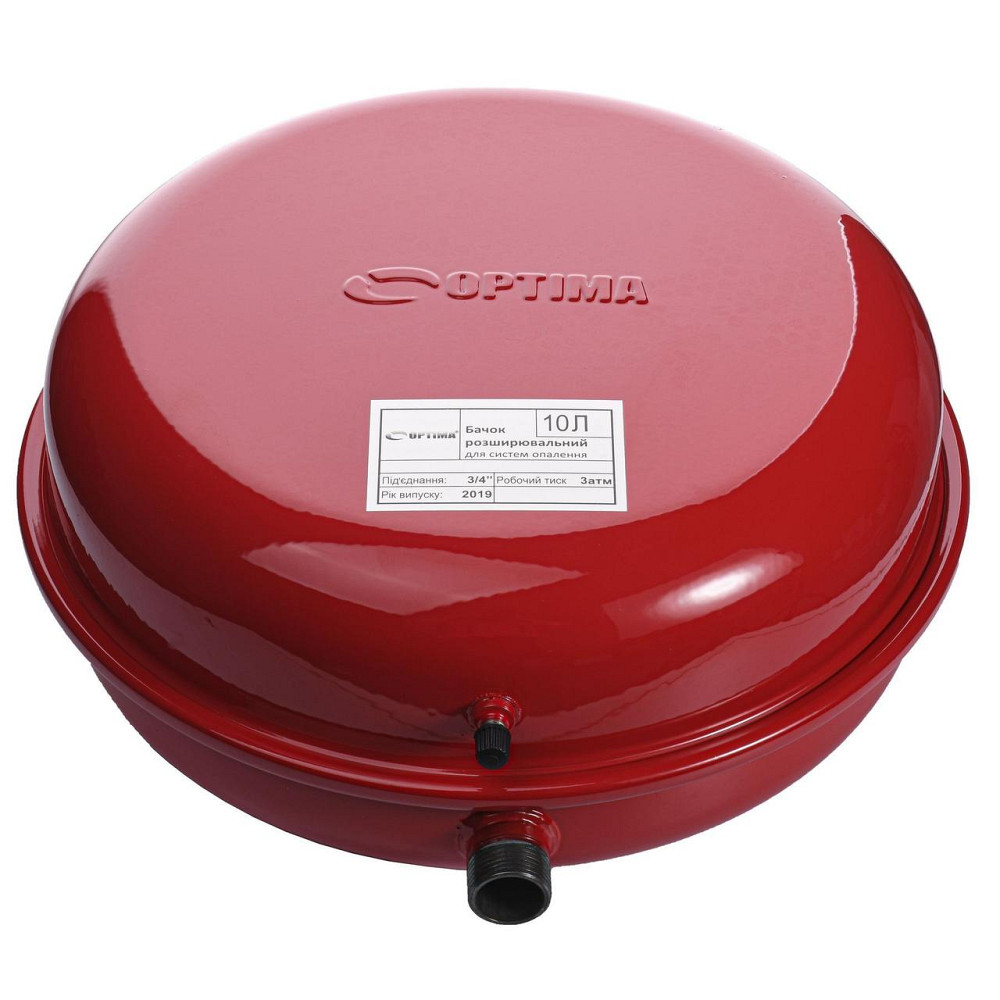 Бак Optima плоский для систем отопления 10л (000003924) Киев - изображение 1