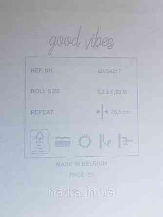 Шпалери флізелінові еко Decoprint Good Vibes 0.53х10 молодіжні під цеглу світло сірі на шпалерах можна писати Київ