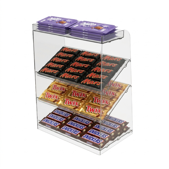 Підставка вітрина EKOSTAR 4 полиці 300х200х400 Київ