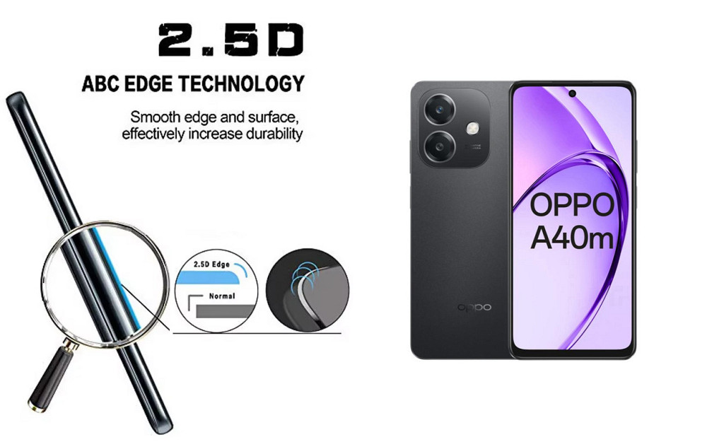 Защитное стекло ArmorGlass для OPPO A40m – устойчивое к царапинам и ударам Киев - изображение 2