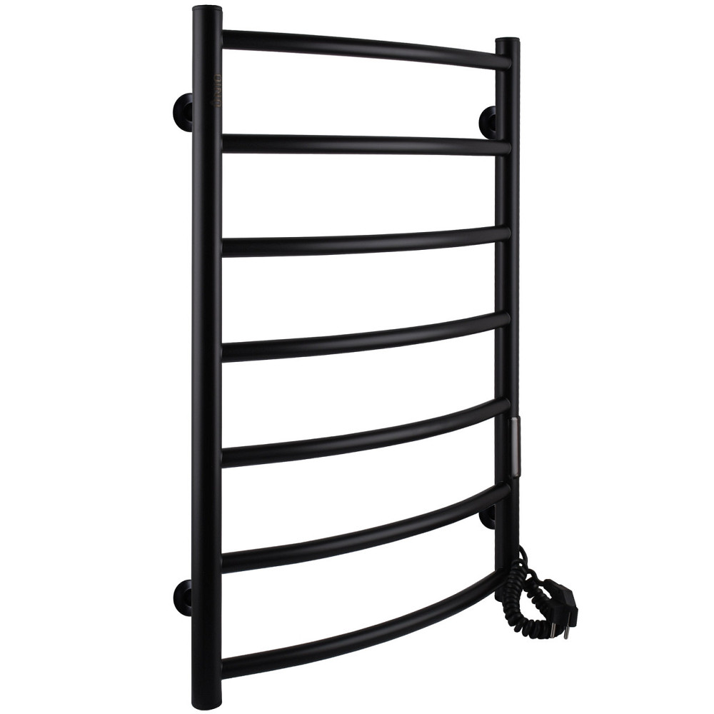 Рушникосушарка UNIO LD ЕU 700-500-7 BLK Лесенка Дуга электро черная Киев - изображение 2