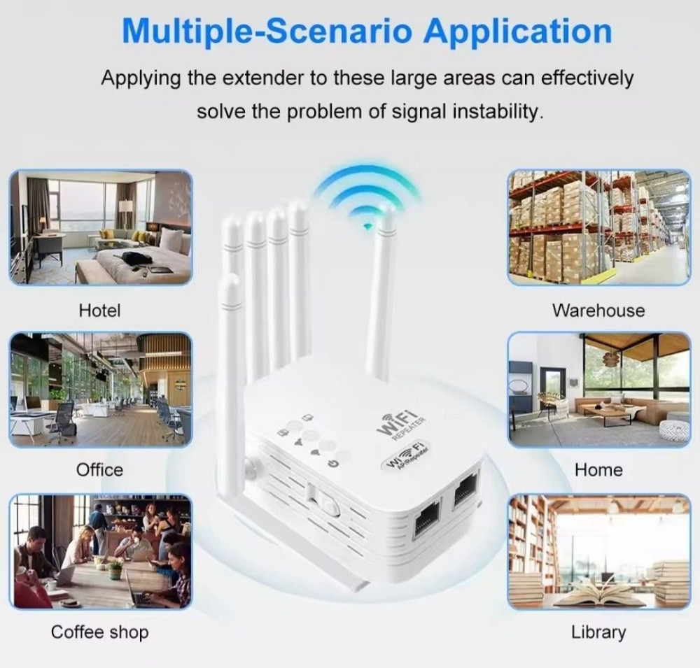 Усилитель сигнала WiFi 6  Kebidumei 2,4G/5G 1200 мбит/с. Харьков - изображение 3