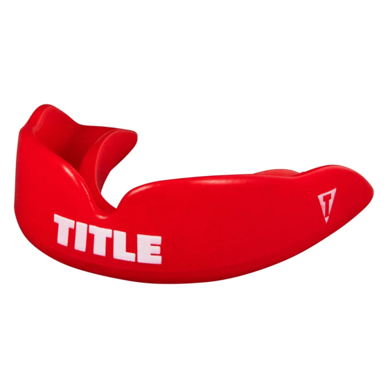 Капа TITLE Boxing Super Shield X2 доросла (вік 11+) Red Каменское