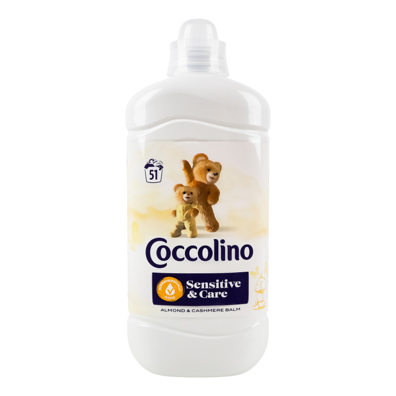 Coccolino кондиционер концентрований уход для чувствительной кожи с нотами миндаля та кашеміровим бальзамом 1403 мл Киев - изображение 1