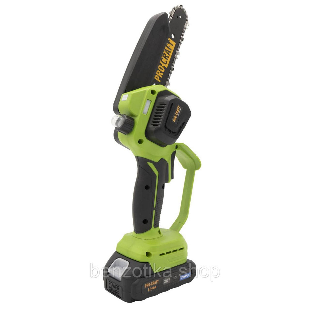 Акумуляторна міні пила Procraft PKA44 21V – компактна електропила з 1 АКБ для саду, дачі Київ - фото 4