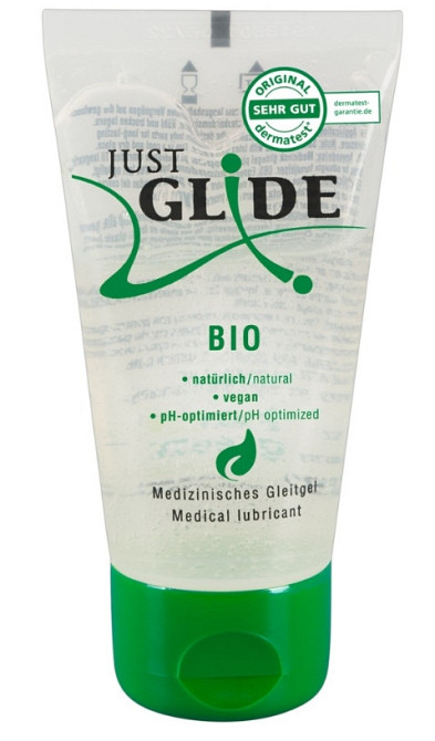 Органическая смазка на водной основе Just Glide Bio 50 мл (веганская) Sex Aura Киев - изображение 1