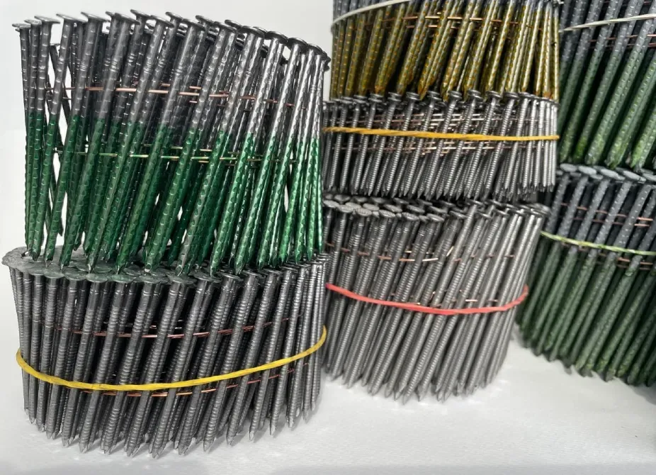 Цвяхи барабанні ершоні 3, 1×90 мм з покриттям M-Fusion (кут 15°) 2400 шт Дніпро - фото 7