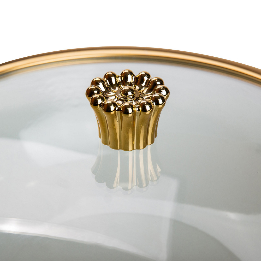 Yiwu Каструля з кришкою Емаль 4,5 л Велика HP-2-108 Киев - изображение 4