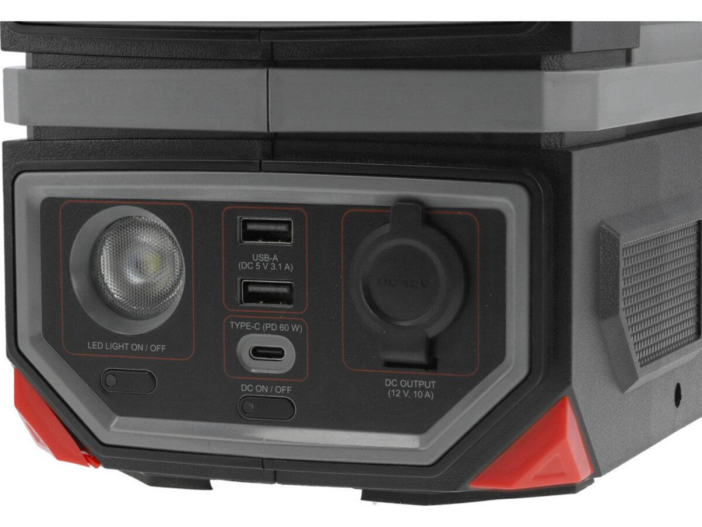 Портативна станція YATO 315 ВтГод, вихід- 300/600 Вт, порти: 230V AC, різні USB Одесса - изображение 4