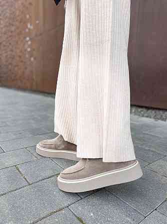 Черевики жіночі GREMMY капучино натуральна замша з хутром висота 8см (5332) Коломыя