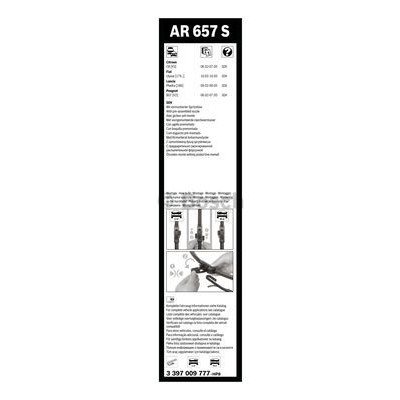 Щетка стеклоочистителя Bosch 3 397 009 777 Винница - изображение 5