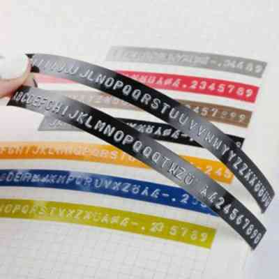 Стрічка для принтера етикеток UKRMARK D-520109-BK, 9 мм х 3 м, чорна, аналог DYMO 520109 / S0898130 (900859) Вінниця