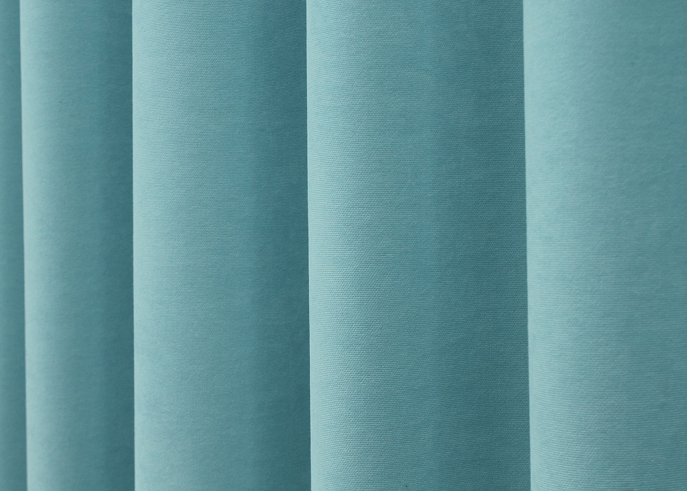 Шторна тканина мікровелюр Petek колір Блакитний 1524ш Київ - фото 1