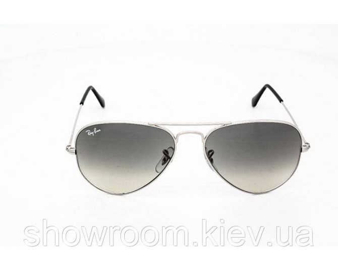 Чоловічі сонцезахисні окуляри Ray Ban aviator 3025 (003/32) Lux Київ - фото 4