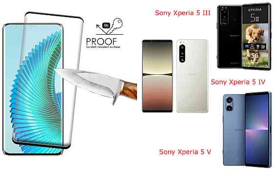 Захисне скло HyperGlass Pro для Sony Xperia 5 III, Xperia 5 IV, Xperia 5 V – максимальна чутливість та захист Київ