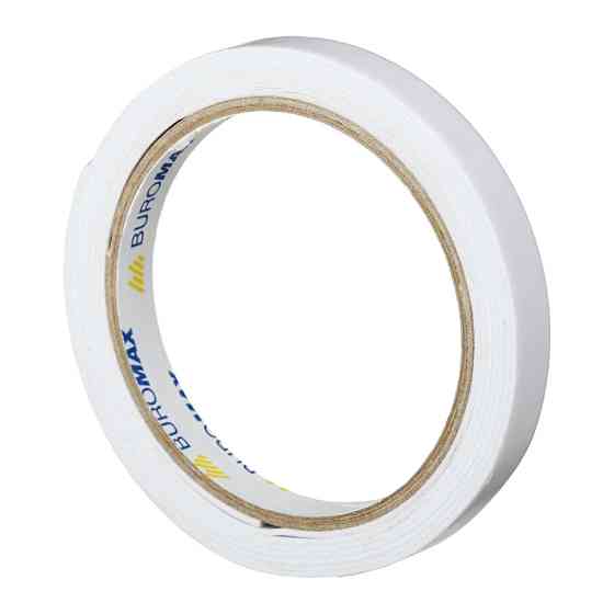 Клейкая лента двухсторонняя BM.7511 на пенной основе 12 мм х 2 м Винница