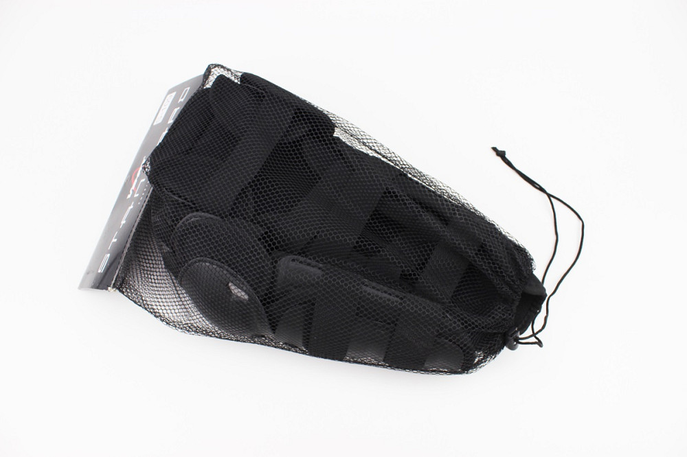 Наколінники + налокітники захисні (пластик) к-кт 4шт, Чорні, S-109 Киев - изображение 2