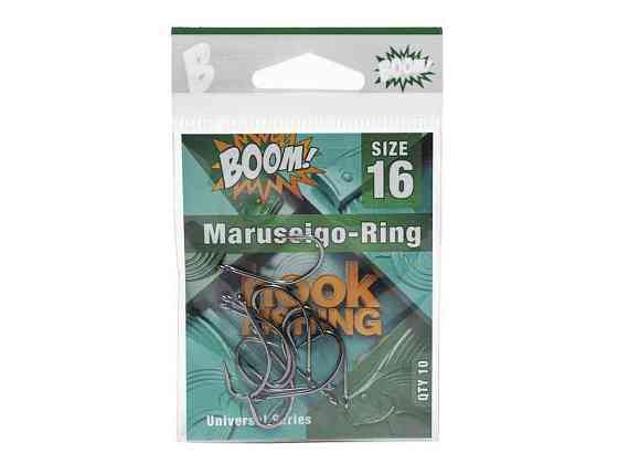Крючок для мирной рыбы Maruseigo-Ring No16 (10 шт/уп) (BN) ТМ BOOM Киев