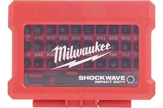 Набор бит ударных 32 шт. Milwaukee SHOCKWAVE 4932464240 Коломия