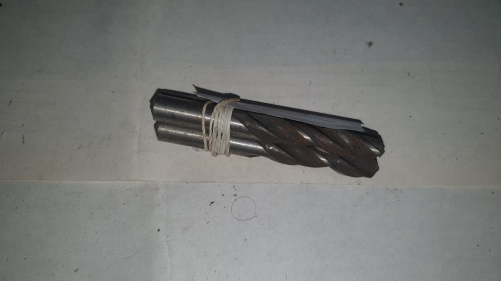 Сверло с цилиндрическим хвостовиком 9.2 мм укороченное. Р6М5. СССР. Харьков - изображение 1