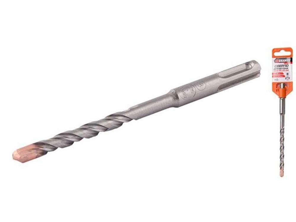 Бур для бетону SDS-PLUS S4 8х110мм ТМ GRANITE Київ - фото 1