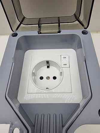 Зовнішня водонепроникна розетка з вимикачем SHYOSUCCE (товар вживаний) Луцк