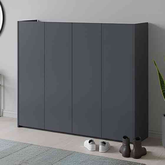 Тумба для обуви Doros Кассель Графит 4 ДСП 128х40х110 (41516215) Львов