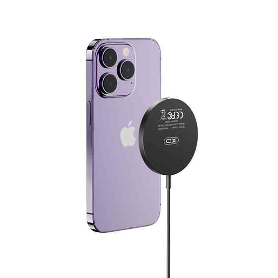 Бездротовий зарядний пристрій XO CX022 Magnetic Wireless Charger Type-C чорний Львів