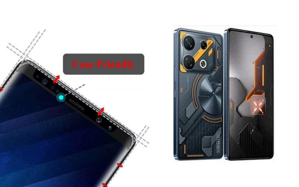 Защитное стекло HyperGlass Pro для Infinix GT10 Pro – максимальная чувствительность и защита Киев - изображение 4