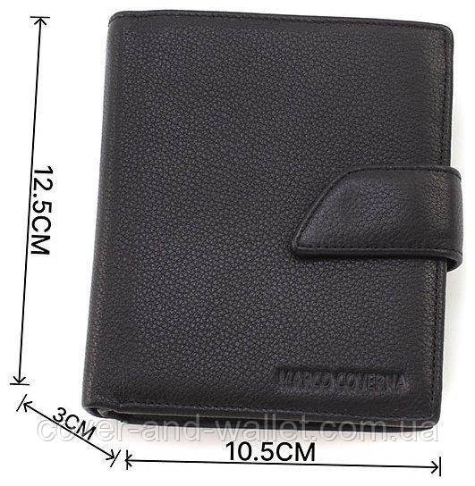 Чоловічий вертикальний гаманець для купюр і кредитних карток Marco Coverna MC B005-894 Київ - фото 9