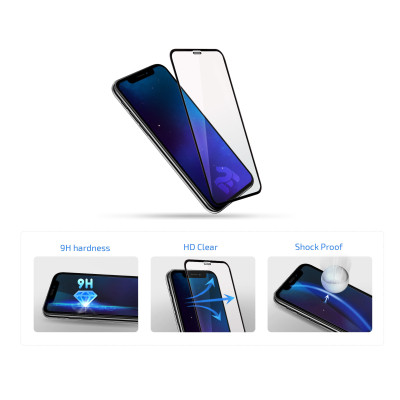 Стекло защитное 2E TECNO Spark 10 (KI5q) 2.5D FCFG black (2E-TC-SP10-SMFCFG-BB) Винница - изображение 4