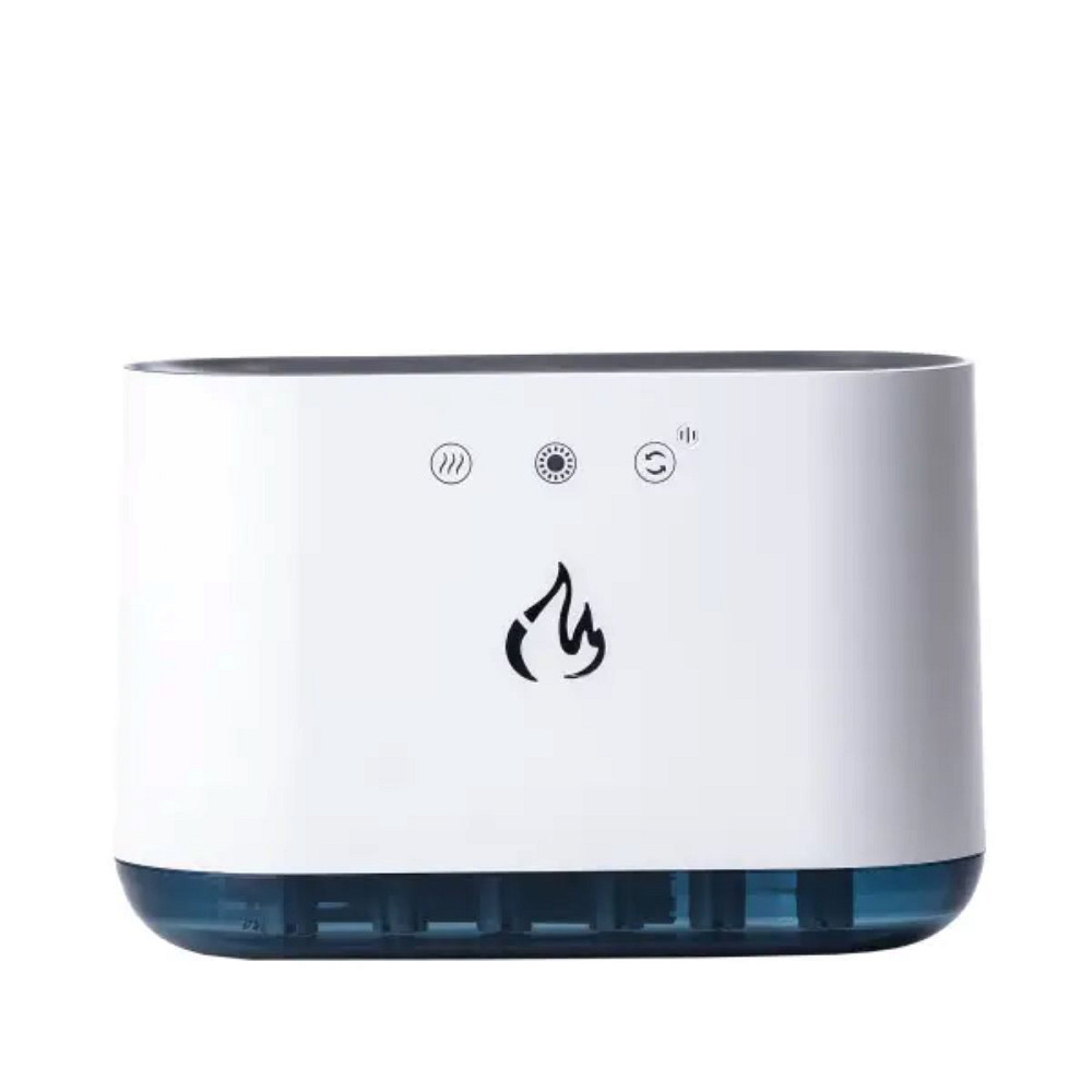 Happy Life Зволожувач повітря з RGB-підсвічуванням і синхронізацією з музикою 900 мл, білий Киев - изображение 1