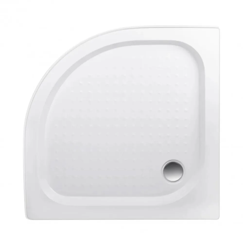 Lidz Набір: Душова кабіна Latwa SC90x90.SAT.LOW.DGR, напівкругла, скло тоноване 4 мм + Душовий піддон Kapielka ST90x90x14 Київ - фото 16