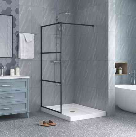 Скляна душова кабіна AVKO Glass S257 190х90 Clear перегородка для душу Київ