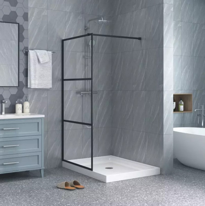 Скляна душова кабіна AVKO Glass S257 190х90 Clear перегородка для душу Київ - фото 5