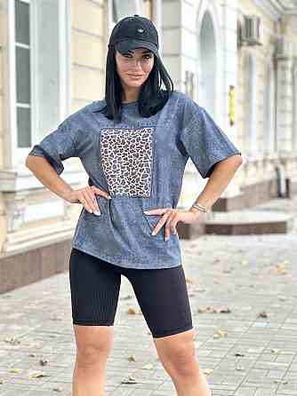 Літній жіночий комплект з велосипедками рубчик Galway Київ