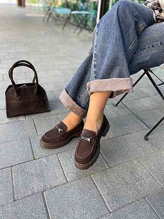 PLPS Туфлі жіночі PLPS R080-6 коричневі (весна-осінь, замша натуральна) (5999) Коломия
